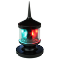 Lunasea Lighting Tri-Color Anchor Strobe Led Navigation Light LLB-53BK-01-00